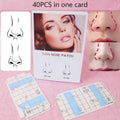 Disposable Clear Invisible Thin Nose Stickers Face Skincare Beauty Zpaxo 40pcs