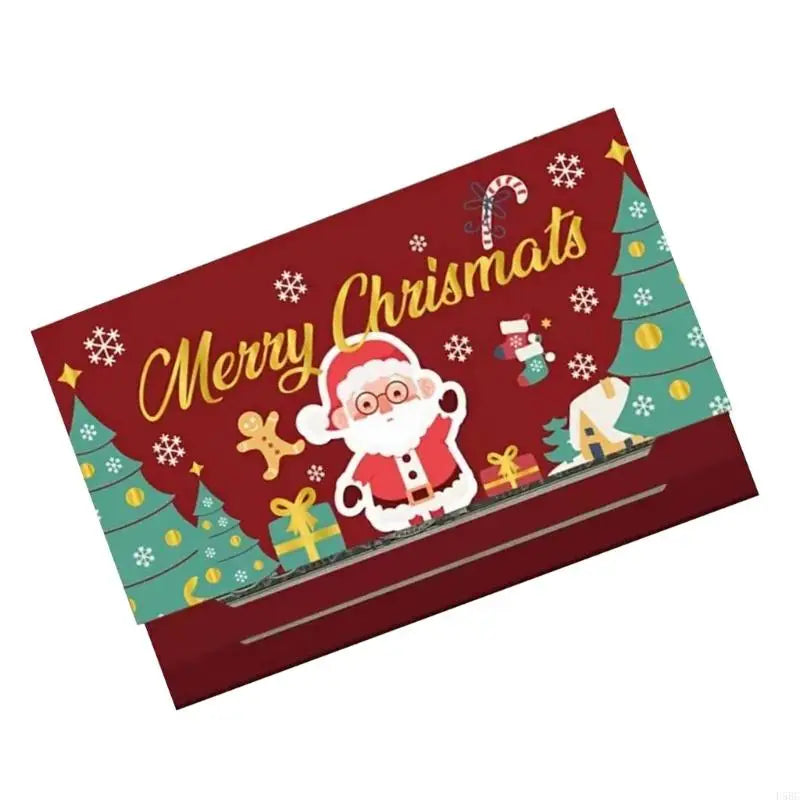 Interactive Holiday Packaging Concealed Message Design Portable Paper