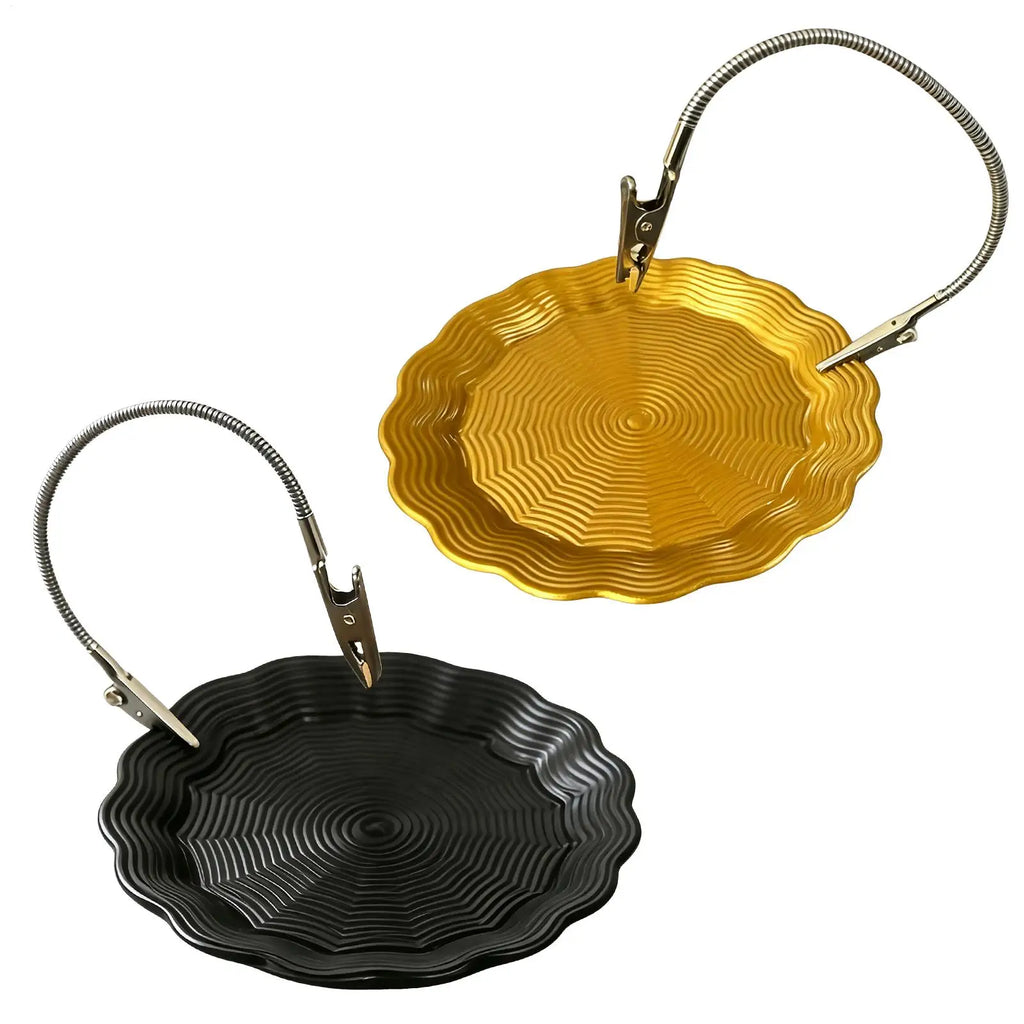 Metal Incense Coil Holder with Ash Tray – Indoor & Outdoor Stand Incense Coil Holder Zpaxo