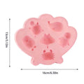 Ice Mold For Coffee Marine Creature Easy Release Chocolate Mold Animal Ice Tray For Home Kitchen Bar Barbecue Summer Party Zpaxo China Mainland Pink