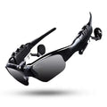 Toptrek Sports Stereo Wireless Bluetooth Cycling Sunglasses 5.0 Headset Phone Polarized Driving Sunglasses Riding Eyes Glasses Zpaxo Blackk