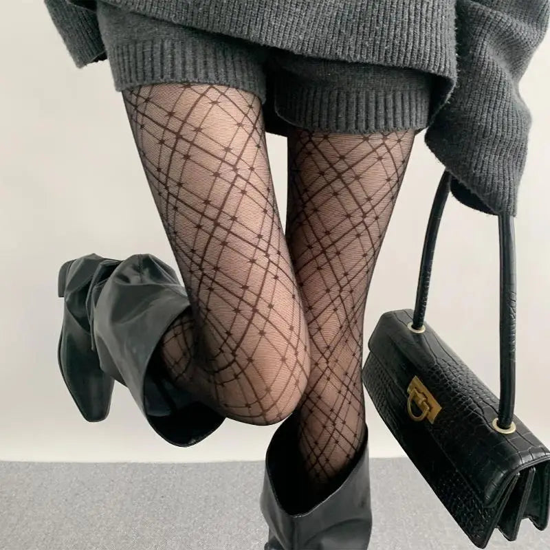 Fashion Semi Sheer Tights Thin Stretch Fit Slimming Sexy Pantyhose Zpaxo