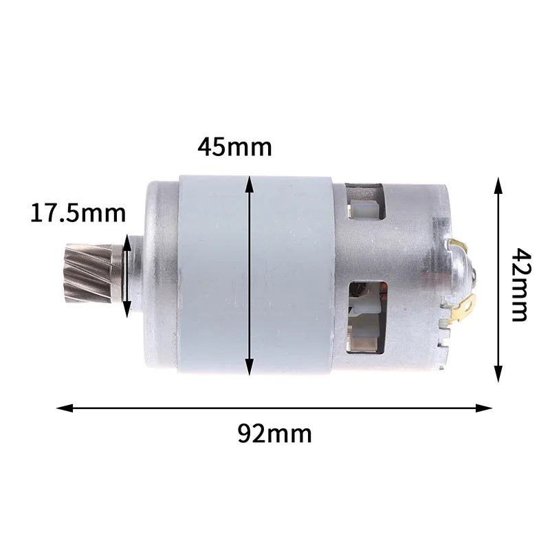 775 Hedge Trimmer Motor 10 Teeth 21V Lithium Battery Lawn Mower Zpaxo
