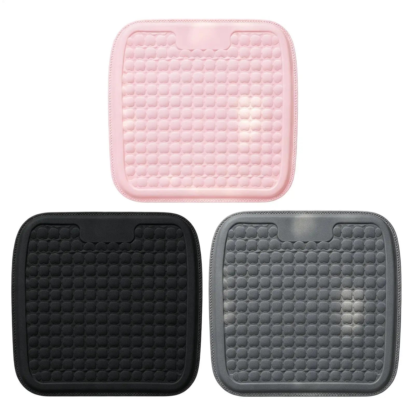 48x48cm Cooling Car Seat Cushion Honeycomb Gel Ventilated Pressure