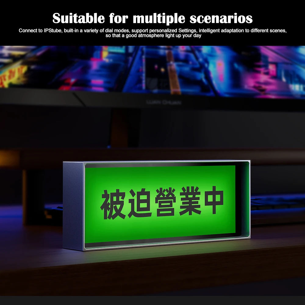 Smart Quantum Digital Clock Night Light Bluetooth App Control Zpaxo