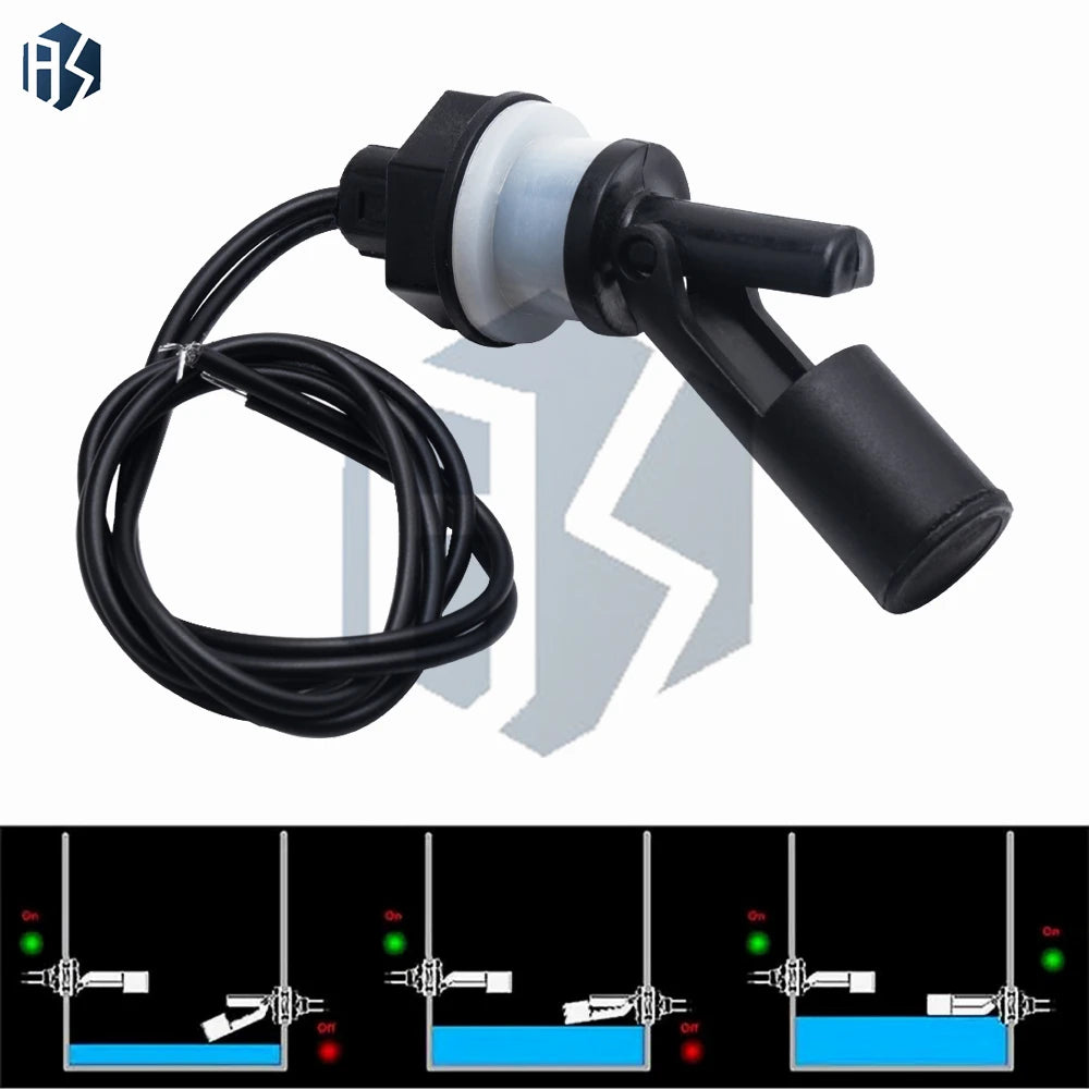 1Pcs /5pcs/10PCS Tank Pool Horizontal Water Level Switch Liquid Level Sensor Liquid PP Plastic Ball Float Switch For Arduino Zpaxo