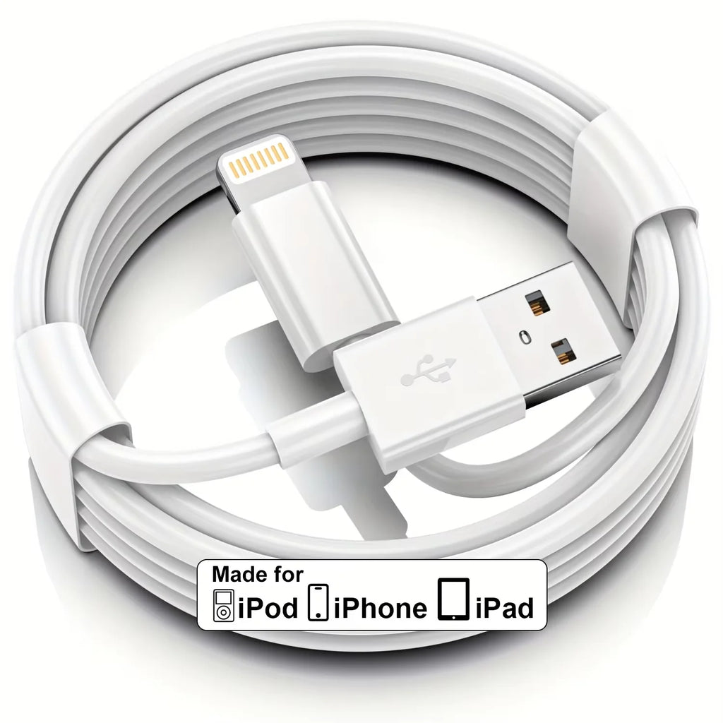 MFI Certified Charger Cable Suitable Iphone 10 FT USB Lightning Data