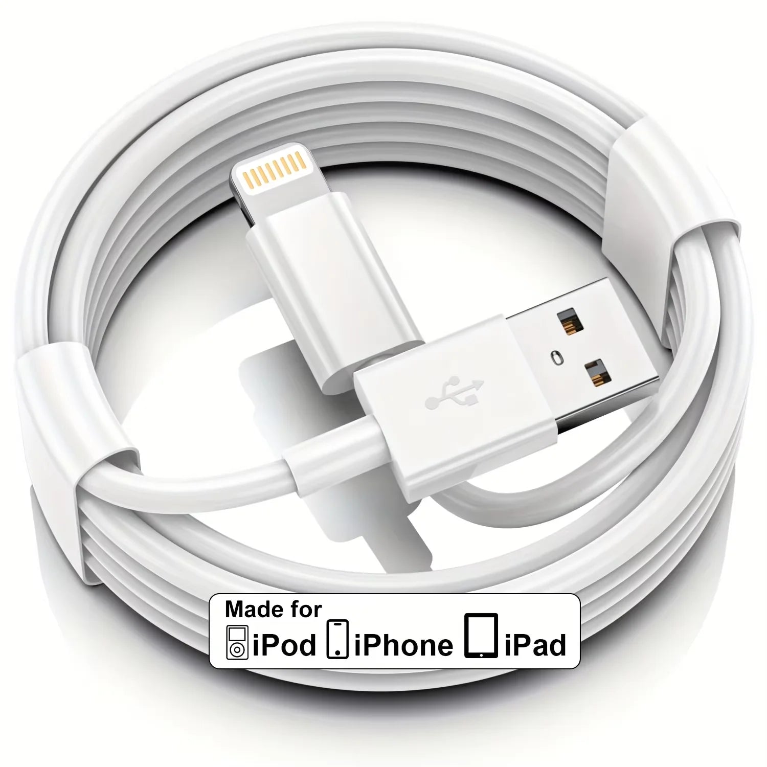 MFI Certified Charger Cable Suitable Iphone 10 FT USB Lightning Data
