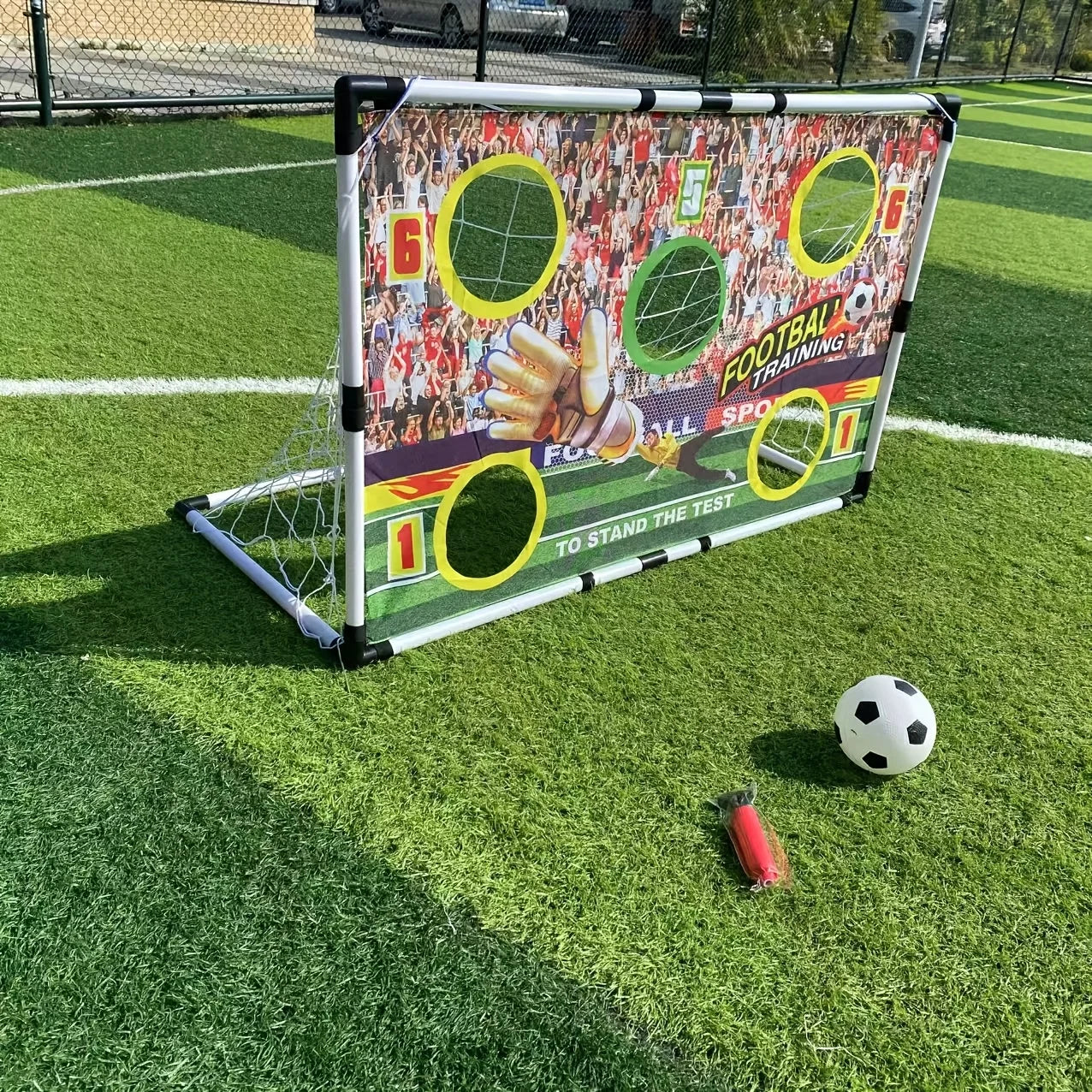 47 Inches Large Soccer Goal Scoreboard Net Indoor Outdoor Family Toys