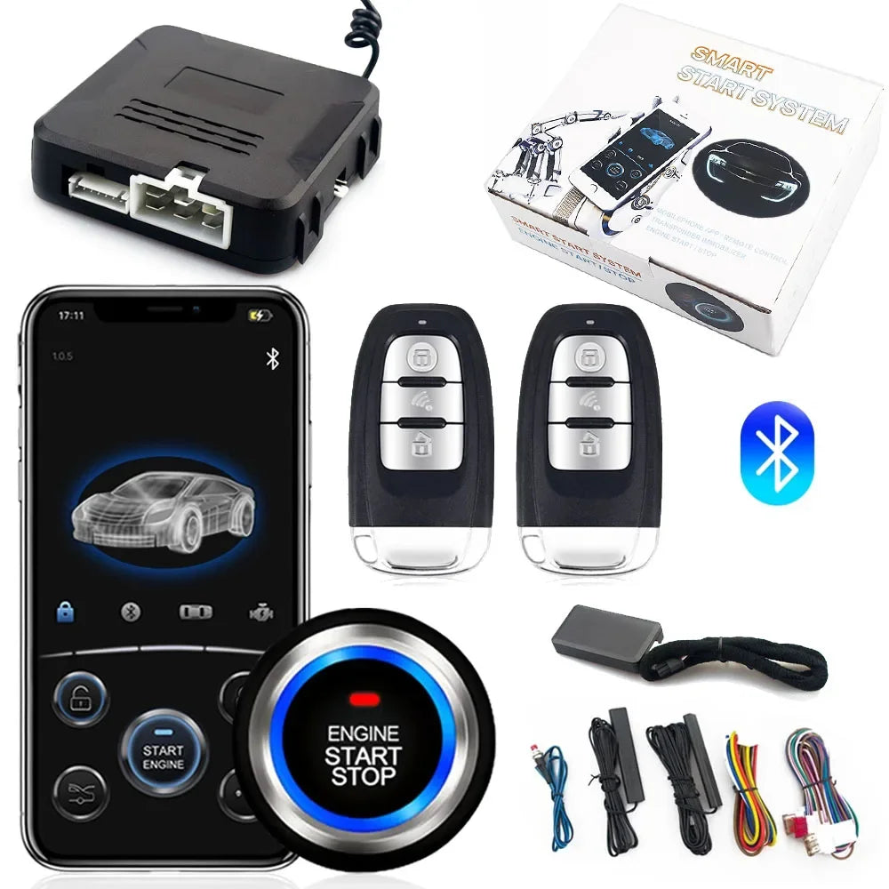 Car Remote Start Stop Bluetooth Mobile Phone APP Control Engine Zpaxo China Mainland X1