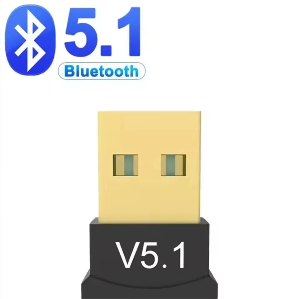5 3 Bluetooth Adapter USB Desktop Computer 4 0 Drive Wireless 1 Zpaxo Bluetooth 5.1