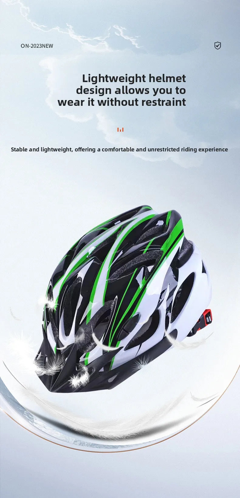 Adjustable Comfortable One Bike Helmet Mountain Road Cycling Skating