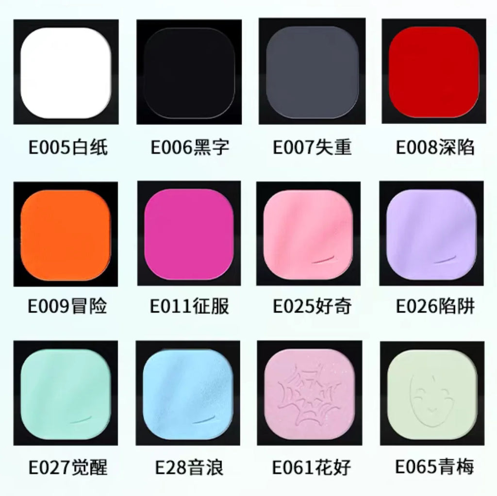 Qianyan Cheeryep Self Assembled Palette Luminous Single Monochrome Zpaxo