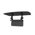 Adjustable Car Sun Visor Heat Resistant Rotating Panel Navigation Zpaxo Black