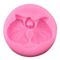Orchid Silicone Mold – Fondant Candy Clay Cake Decorating