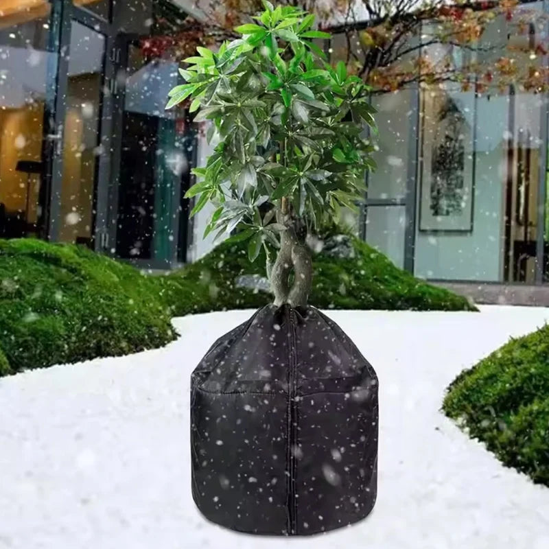 Plant Covers Frost Breathable Freeze Protection Winter Shrub Cover