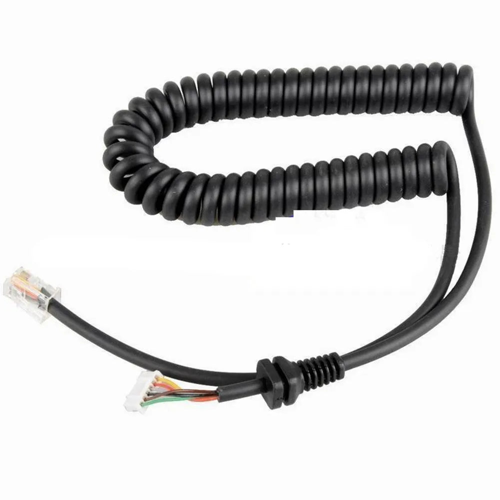 Replacement 6 Pin Microphones Cable Mic Cord Wire Yaesu FT-1900R