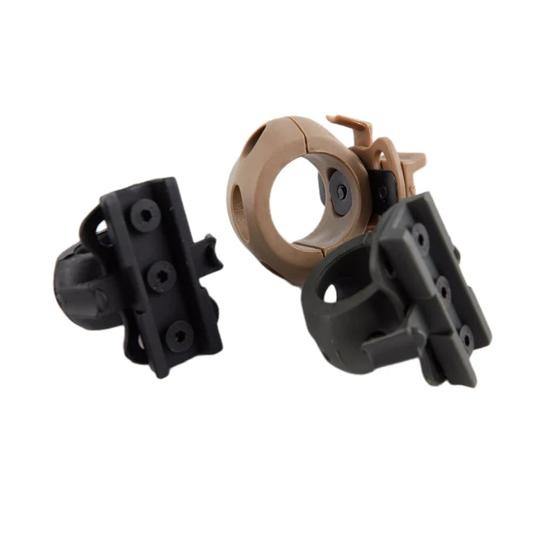 Helmet Special Lighting Flashlight Tactical Clamp Outdoor Sport