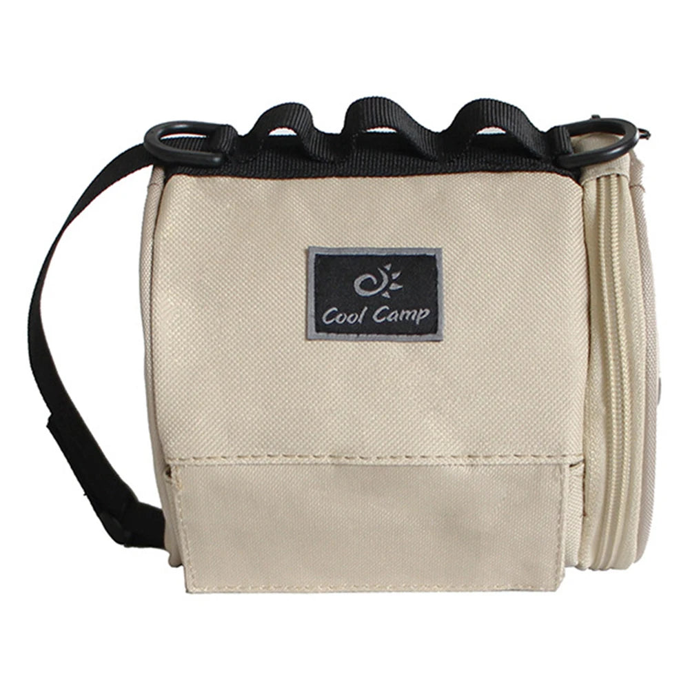 Outdoor Camping Tissue Case Hook Hanging Napkin Holder Toilet Paper Zpaxo Khaki