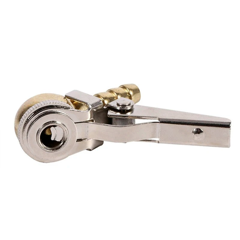 Car Tire Air Chuck Inflator Pump Valve Connector Clip Portable