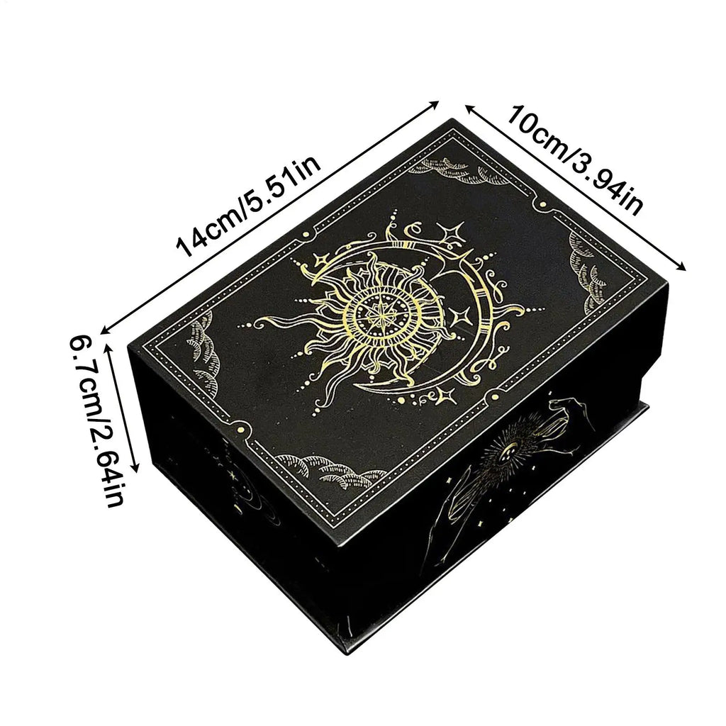 Tarot Deck Box Ergonomic Lightweight Storage Organizer Card Indoor