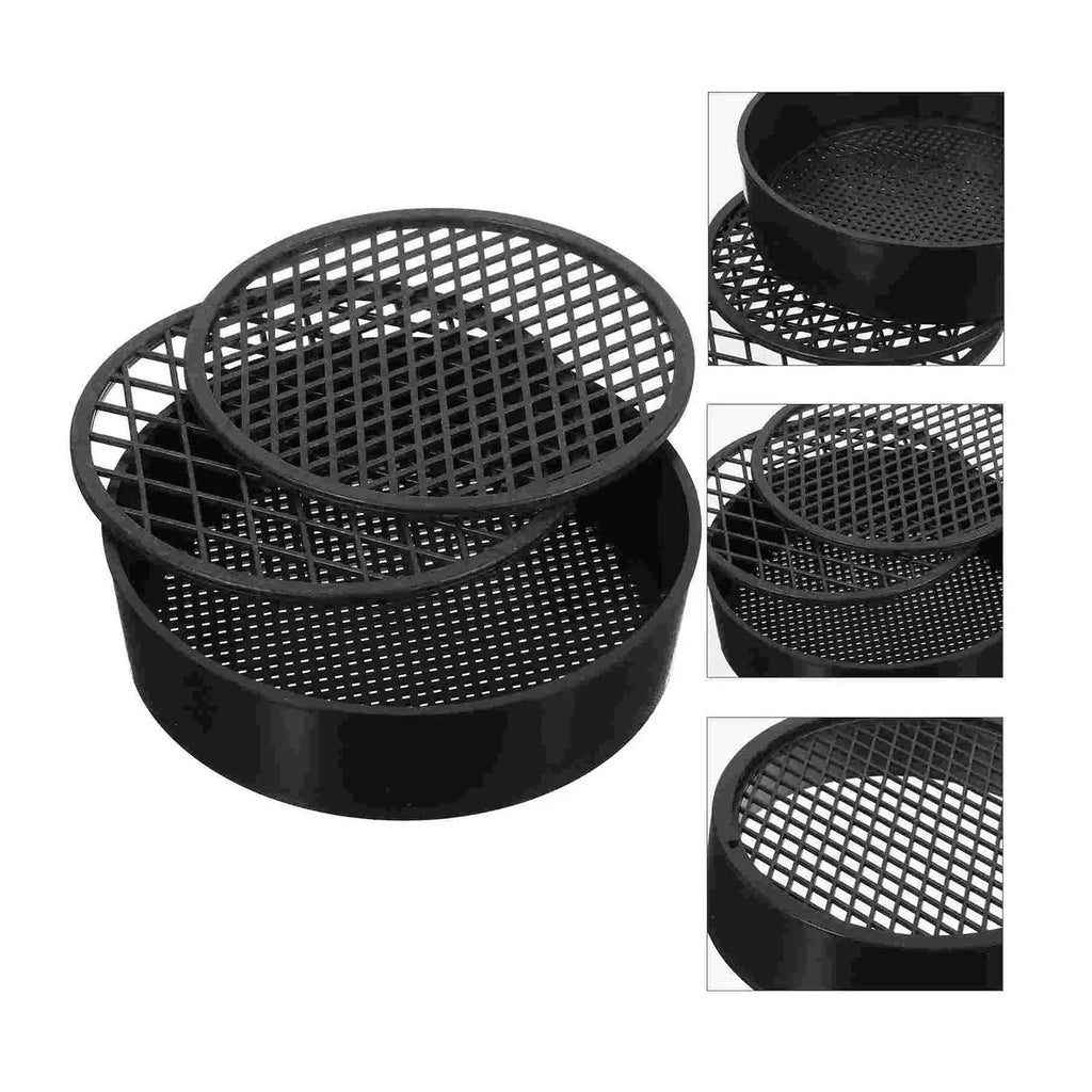 Soil Sieves Mesh Attachments Sturdy Interchangable Mesh Lightweight Accessories Multipurpose Hand Tools Soil Sifter Mesh Zpaxo