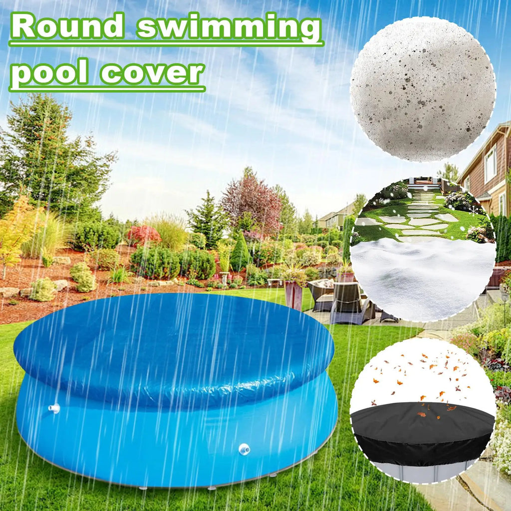 Pool Cover 220 290 Dustproof Waterproof Safety Protector Drawstring