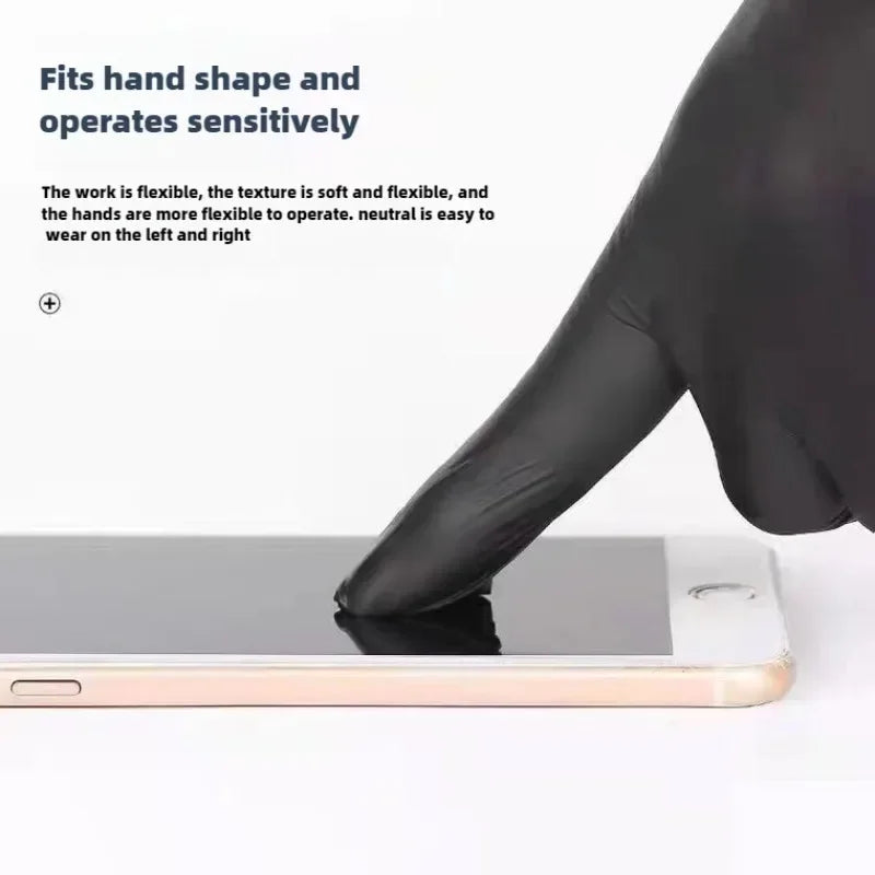 Disposable Nitrile Waterproof Gloves Dish Washing Kitchen Household Gloves Dog Wash Cleaning Glove for Food Working Latex Gloves Zpaxo