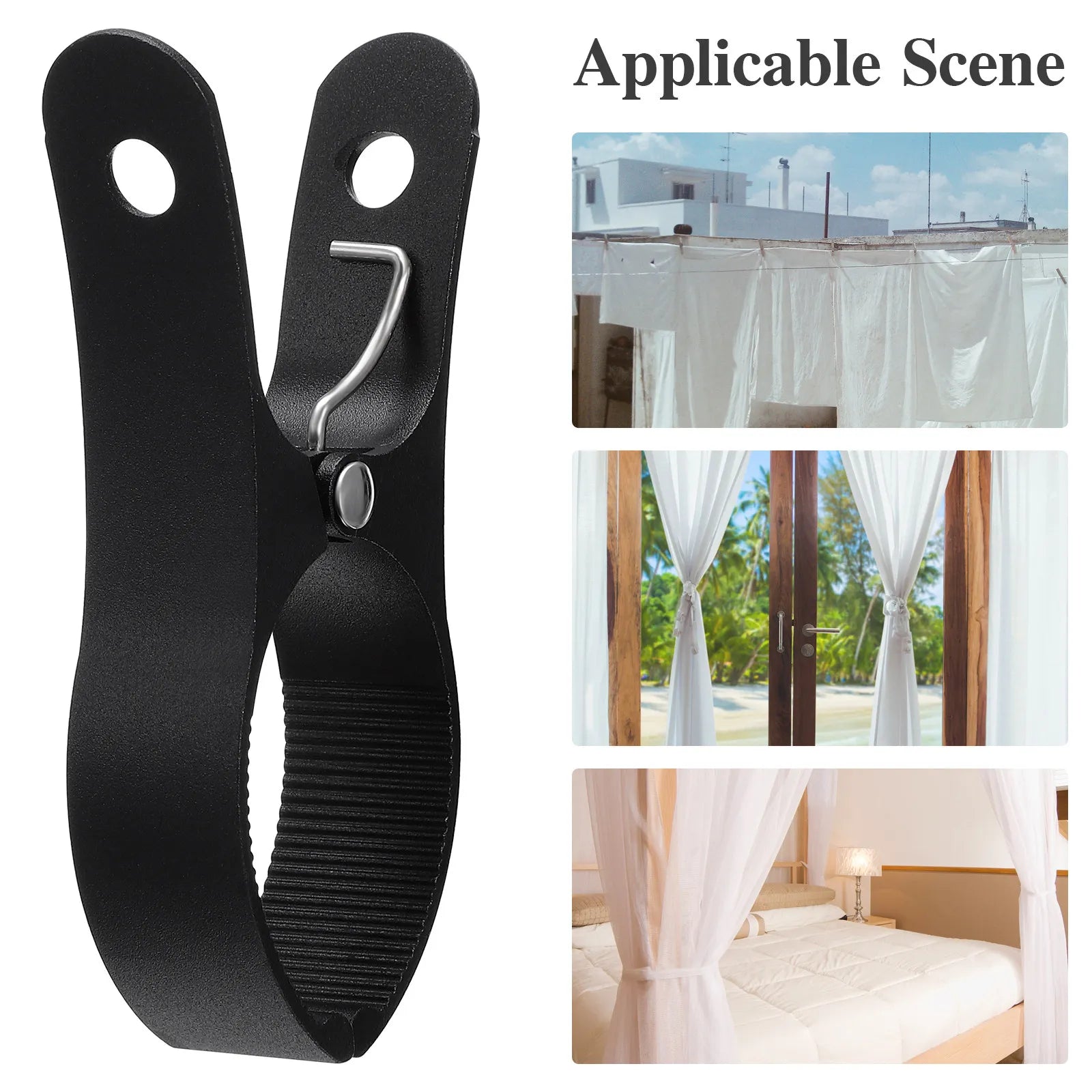 Non Scratch Windproof Quilt Clips Aluminum Alloy Heavy Duty Clothes