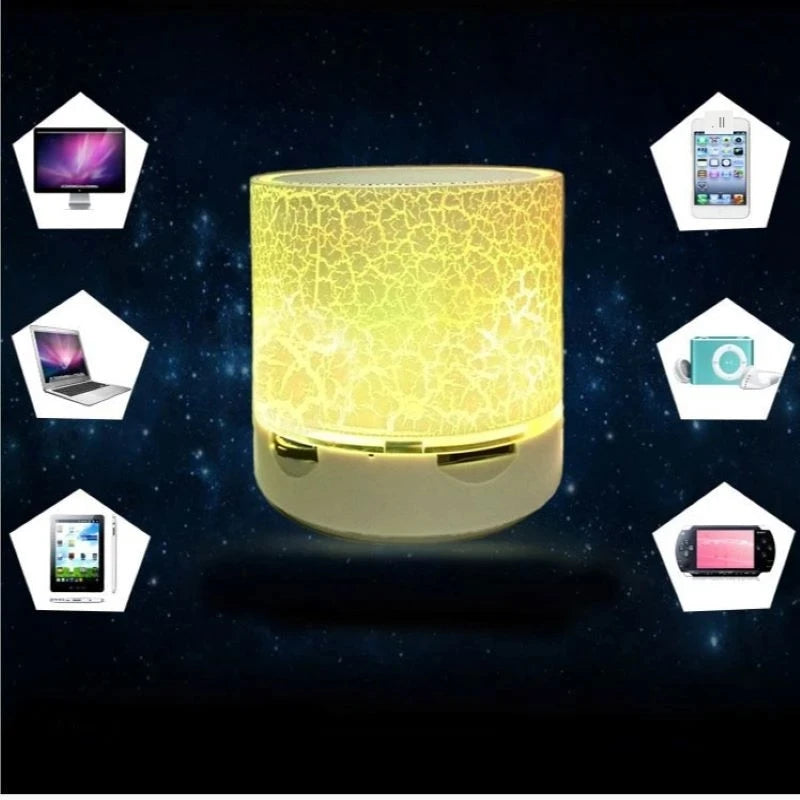 AyeBeau A9 Mini Portable Bluetooth Speaker – HiFi & LED Portable Bluetooth Speaker Zpaxo