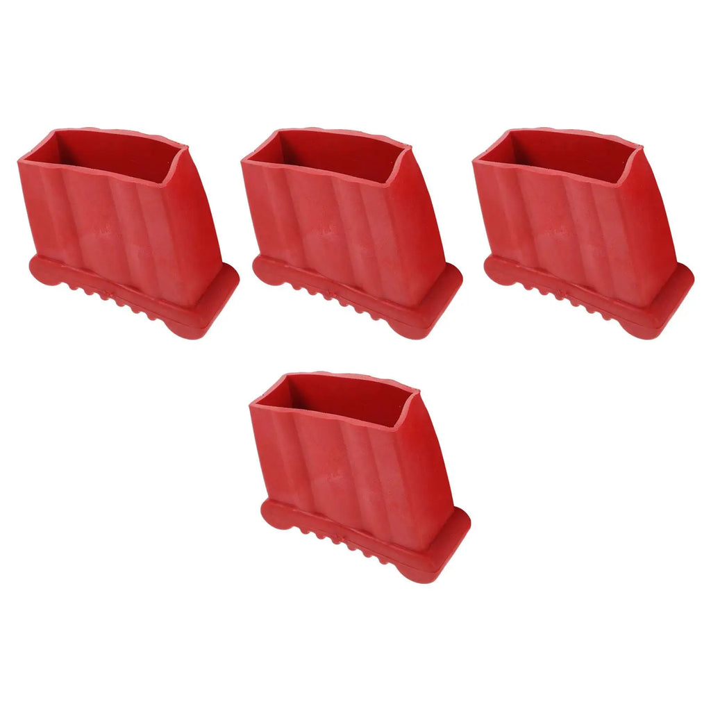 4x Ladder Feet Covers Universal Replacement Durable Security Bumper Extension Ladder Covers Ladder Accessories Zpaxo
