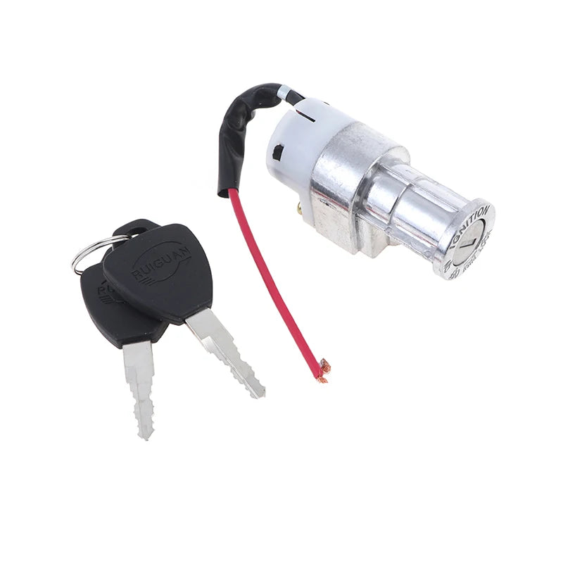 Performance Battery Charger Mini Lock with 2 Keys for Motorcycle Electric Bicycle Scooter E-Bike Electric Lock Accessories Zpaxo