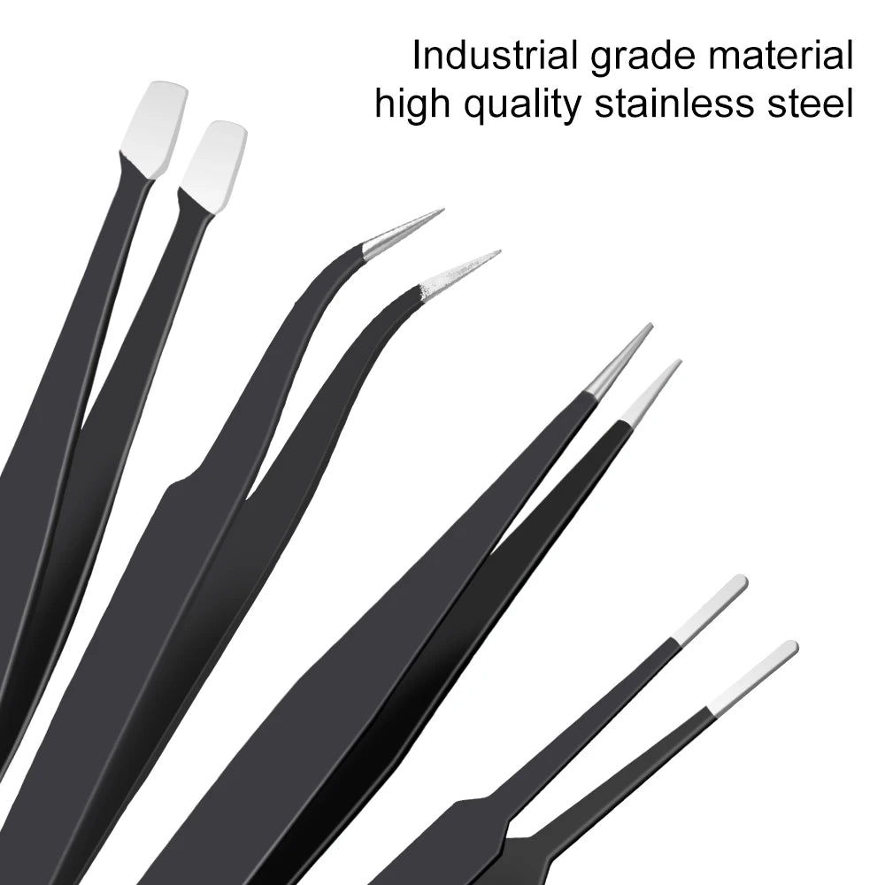 Precision Anti-static Stainless Steel Industrial Repair Tools ESD