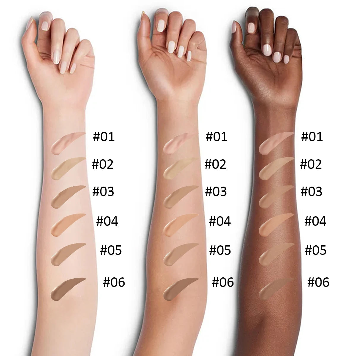 Full Coverage Concealer Waterproof Sweat Proof Stain Resistant