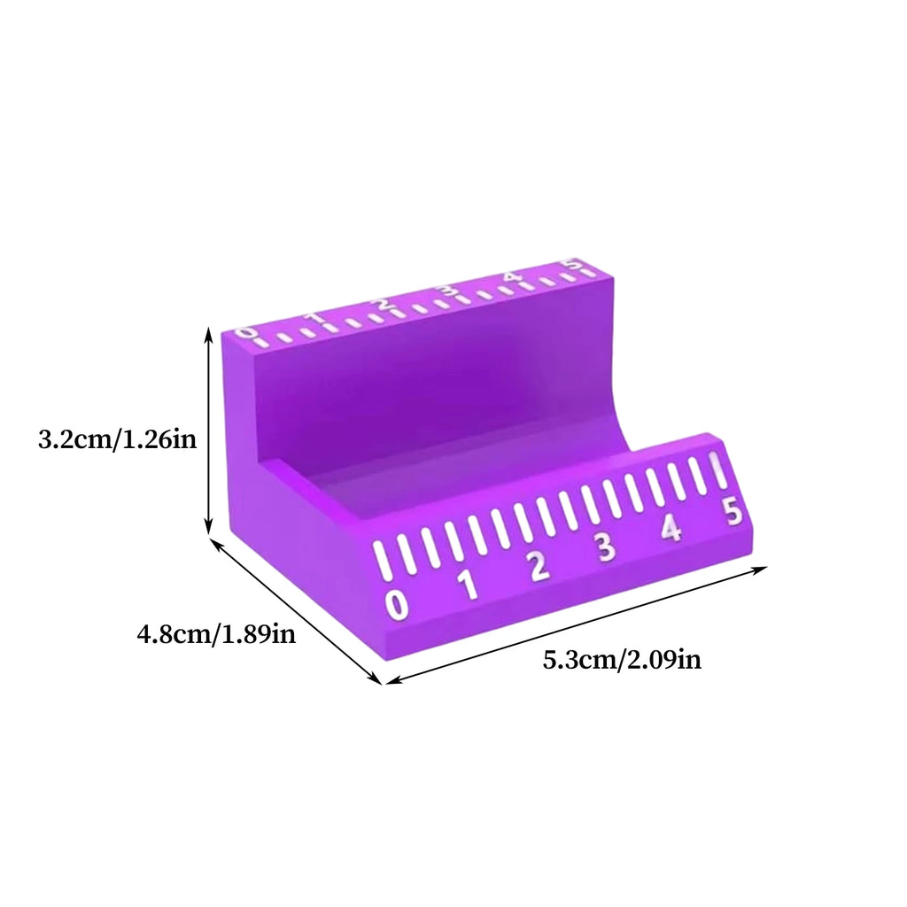 3ml/10ml Vial Label Applicator Easy Alignment Precise Application Sticker Alignment Tool Time-Saving Reusable Labeling Tools Zpaxo Purple 10ml