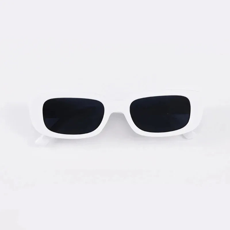 Small Square Vintage Sunglasses – Hip Hop Green Shades 1-4 Pack