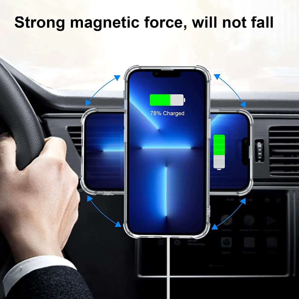 Magnetic Metal Plate Ring For Magsafe Wireless Charger Iron Sheet Sticker Car Mobile Phone Magnet Patch For iPhone Xiaomi Realme Zpaxo
