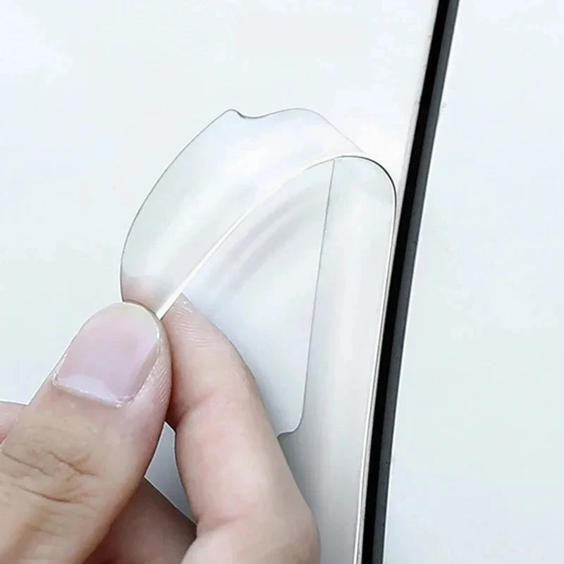 Transparent Car Door Edge Guard Strips & Mirror Protectors