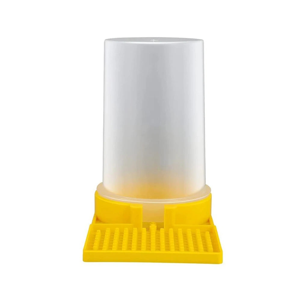 Plastic Beekeeping Water Dispenser Safe Lightweight for Beekeeper Honey Bee Nest Door Feeding Drinking Water Box Zpaxo as show