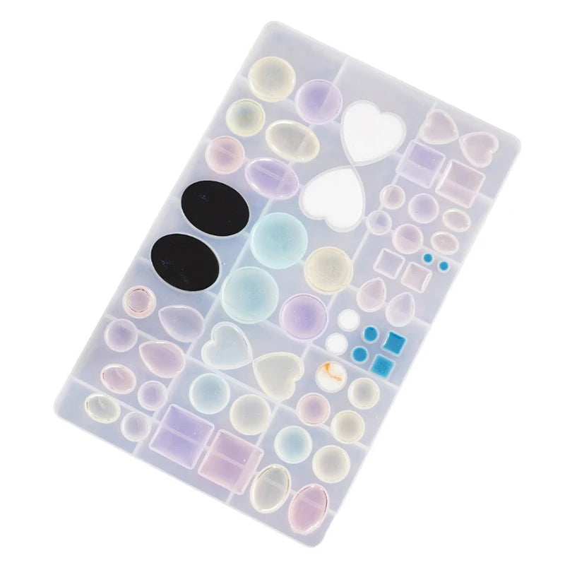 DIY Resin Filling Chic Book Epoxy Silicone Mold Epoxy UV Resin Handcraft Gifts Zpaxo