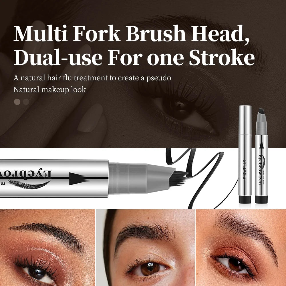 Eyebrow Pencil Waterproof Sweat Resistant Long-lasting Quick Drying