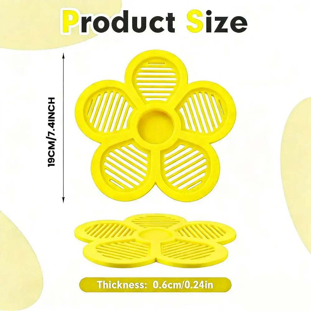 Floating Bee Waterer Outdoor Flower Shape Garden Feeder Drinker