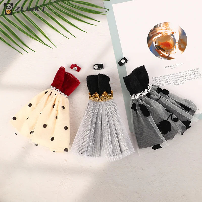 Doll Clothes Banquet Party Beautiful Dress Sexy Fashion Accessories Zpaxo