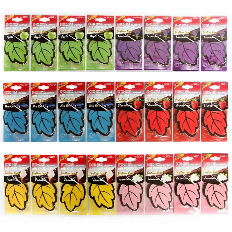 Car Hanging Air Freshener Cards – 7, 14 or 21 Pack | Long-Lasting