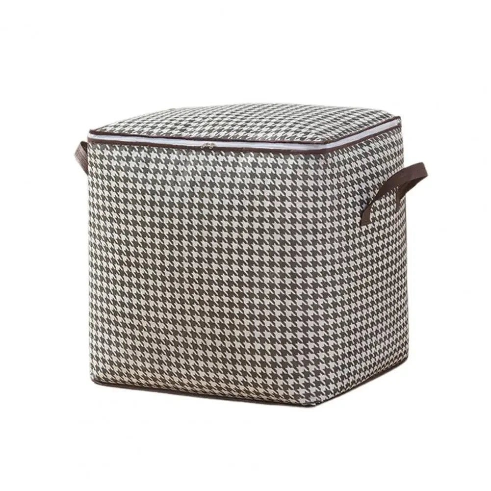 Storage Pouch Durable Zippered Storage Bags with Reinforced Moisture-proof drawers for clothes folding bag hangingbig bags Zpaxo 1pcs bag 110L