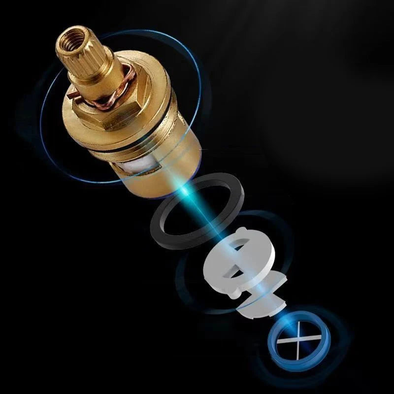 Faucet Valves Replacement Universal Tap Valve Brass Cartridge Inner Zpaxo