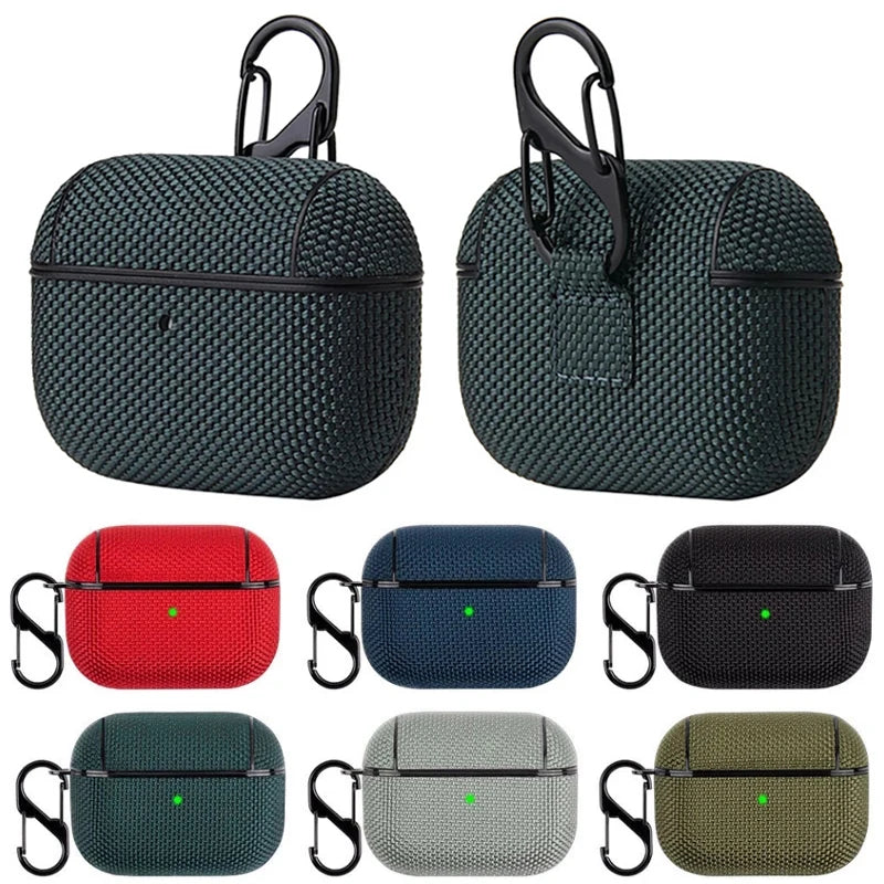 Case for AirPods Pro 2 Cover Wireless Earphone Case For AirPods 3 Textile Cloth Protective case AntiFingerprints For Airpods 2 1 Zpaxo