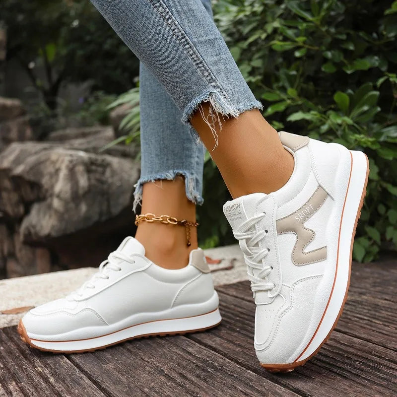 Women's Spring Autumn Comfortable Anti Slip Wear-resistant Shallow Zpaxo