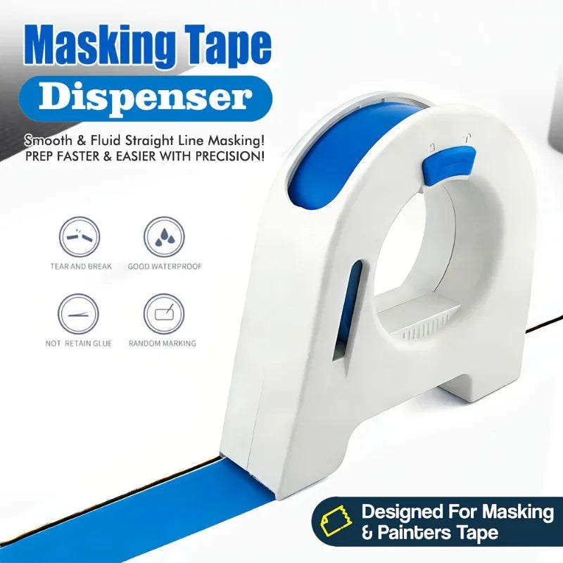 Heavy-duty Tape Dispenser Durable PVC Construction Crafts Renovation