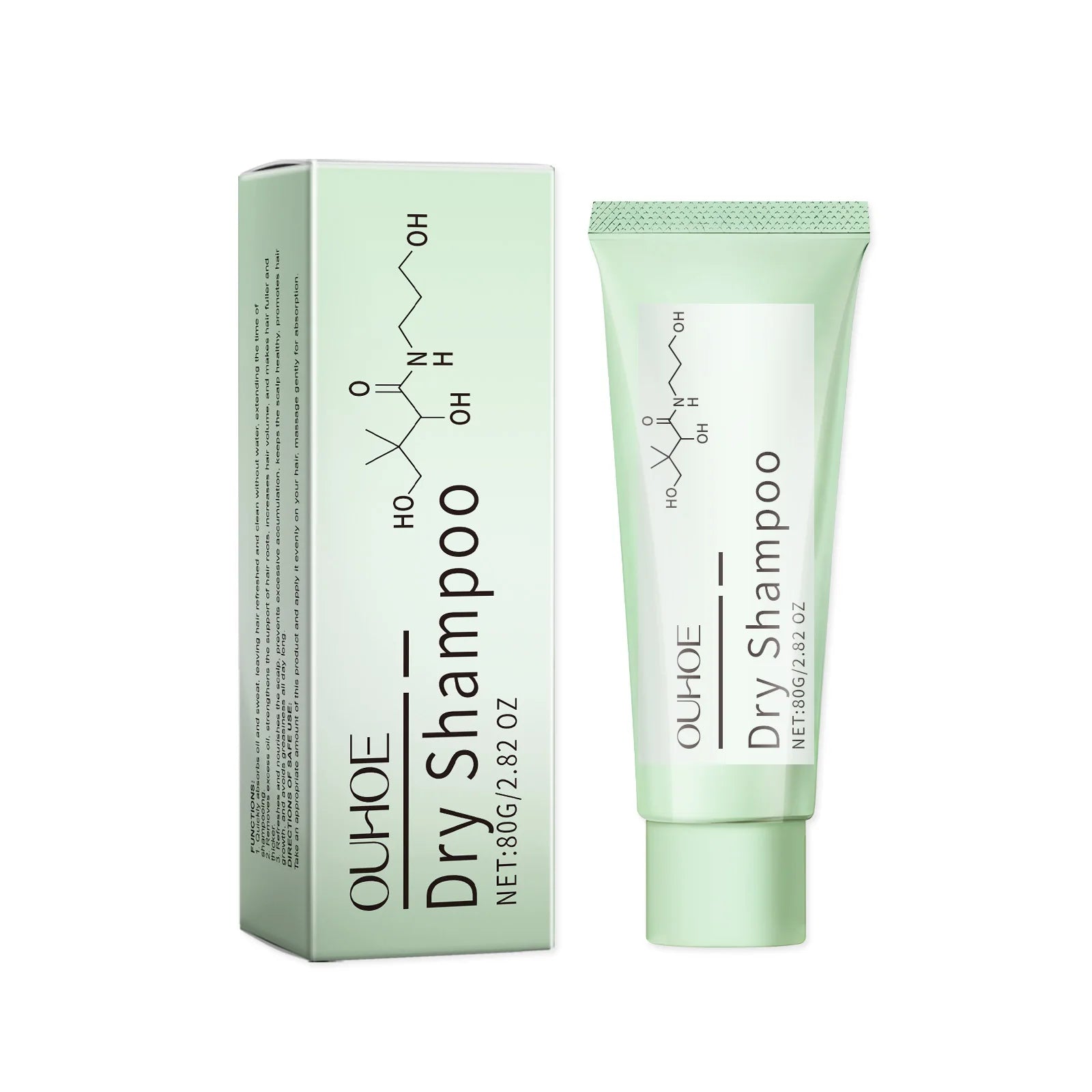 Refreshing Hair Dry Shampoo Cleaning Grease Sweat Strengthening Roots Zpaxo 80g boxed
